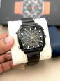 FOSSIL MEN’S MULTI-FUNCTION RETRO WATCH