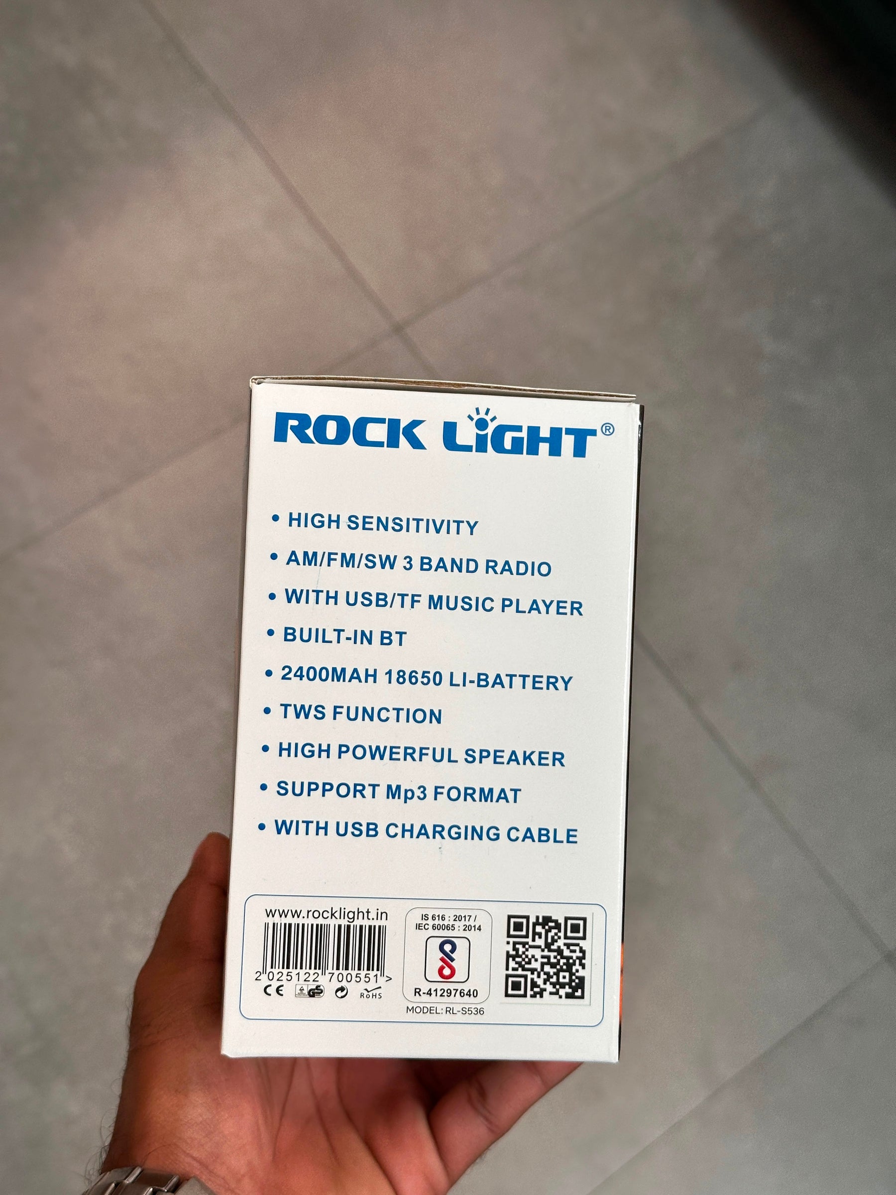 ROCK LIGHT RADIO