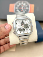 FOSSIL MEN’S MULTI-FUNCTION RETRO WATCH