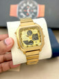 FOSSIL MEN’S MULTI-FUNCTION RETRO WATCH